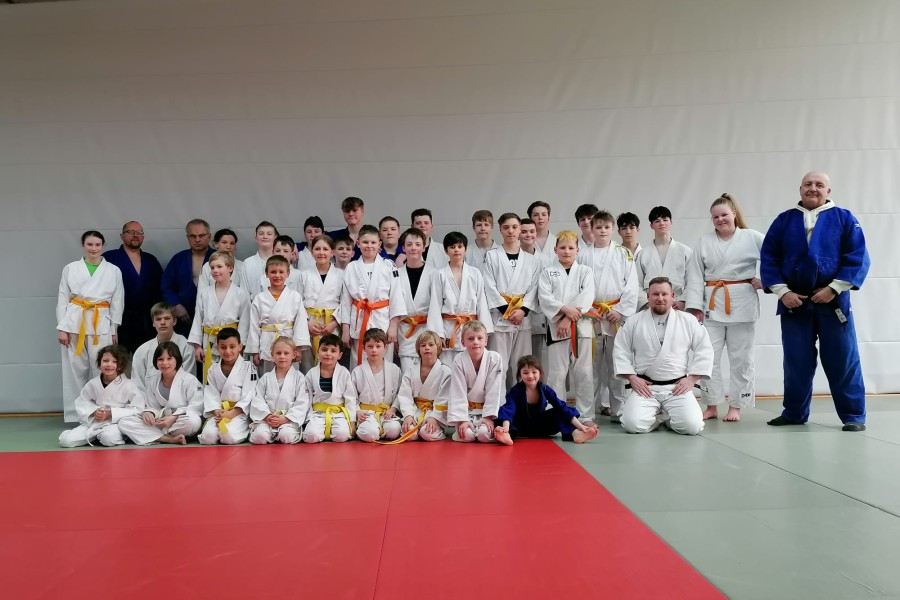 Volle Matten zum gemeinsamen Randori