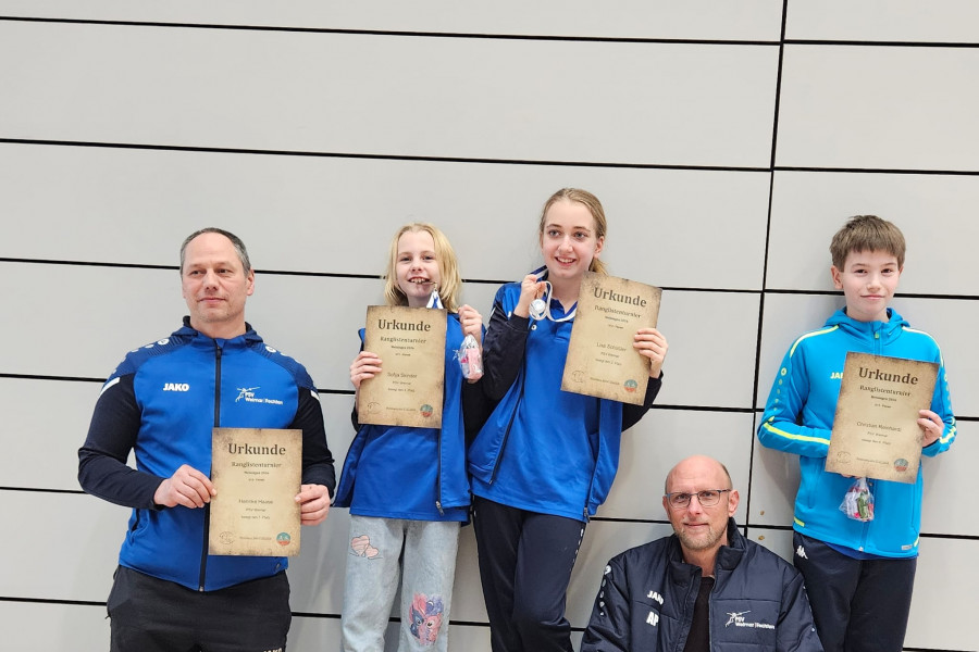 Am Wochenende starteten unser Fechtnachwuchs beim Ranglistenturnier in Meiningen